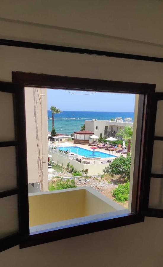 Dedalos N3 Sea View Apartment-30 Metres From The Beach Sztalída Kültér fotó