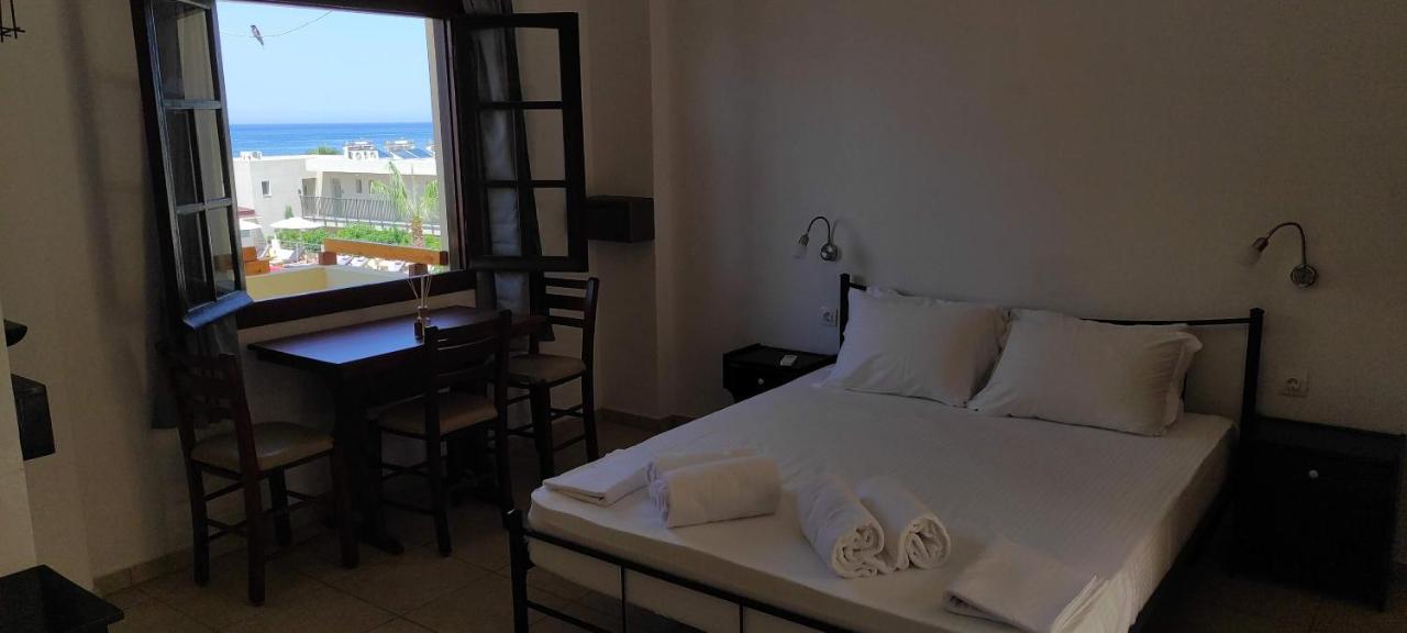 Dedalos N3 Sea View Apartment-30 Metres From The Beach Sztalída Kültér fotó