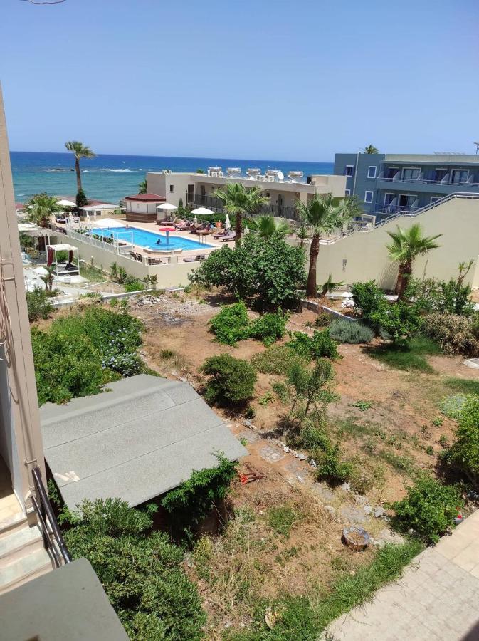 Dedalos N3 Sea View Apartment-30 Metres From The Beach Sztalída Kültér fotó