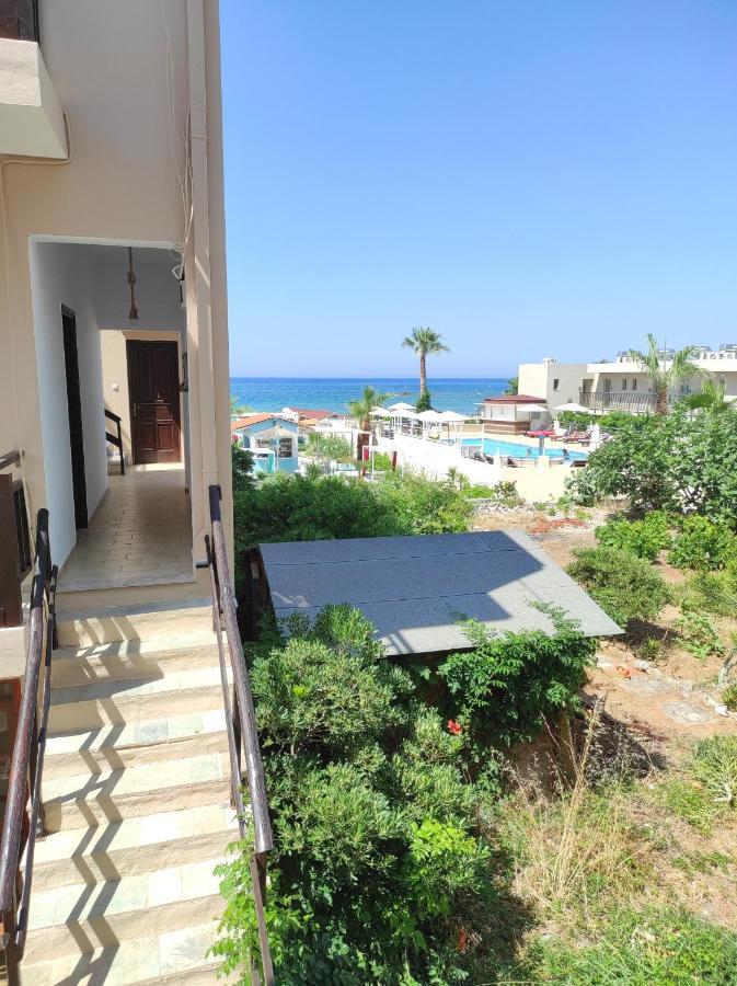 Dedalos N3 Sea View Apartment-30 Metres From The Beach Sztalída Kültér fotó