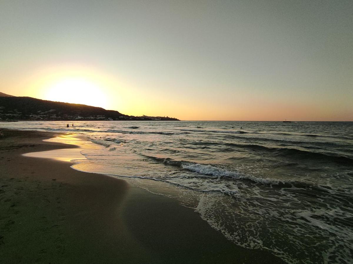Dedalos N3 Sea View Apartment-30 Metres From The Beach Sztalída Kültér fotó