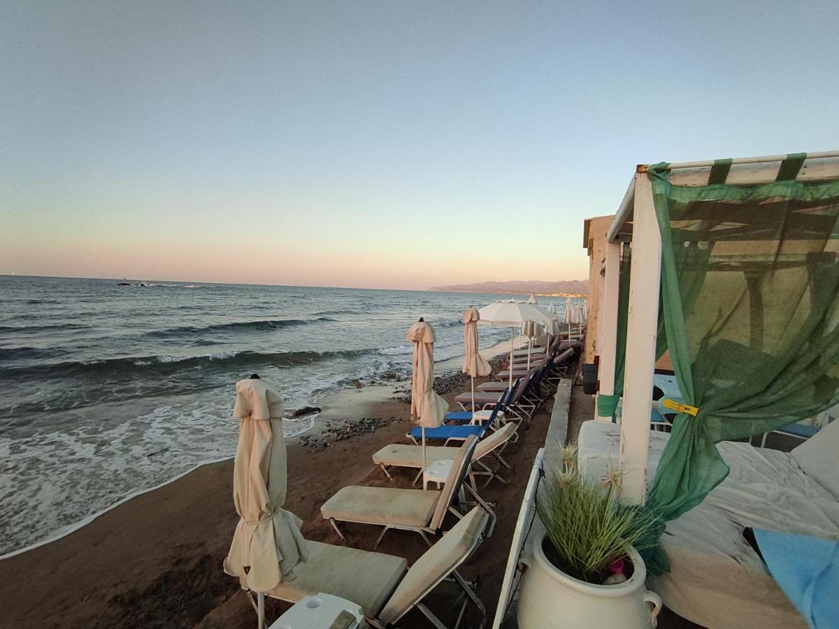 Dedalos N3 Sea View Apartment-30 Metres From The Beach Sztalída Kültér fotó