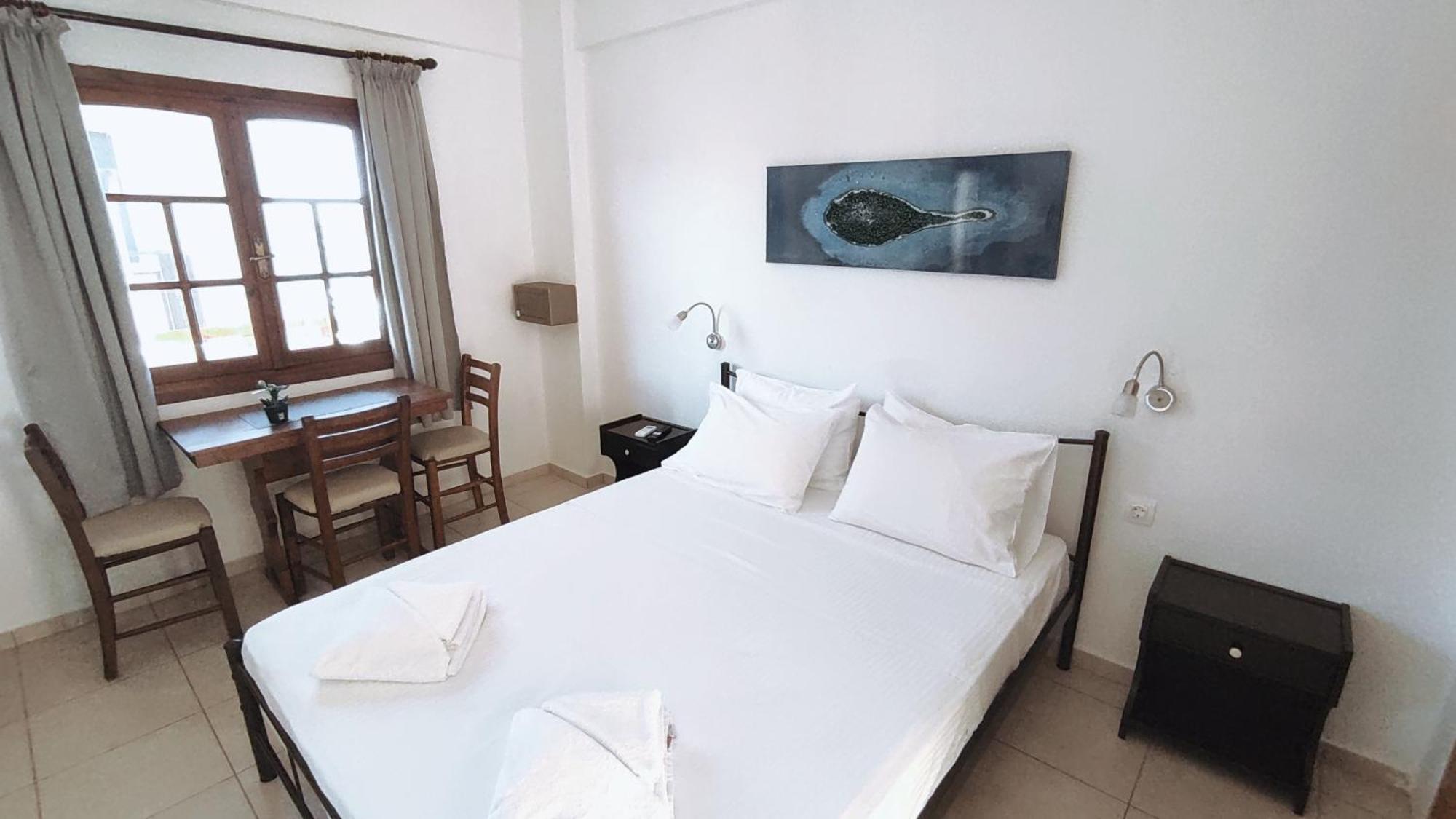 Dedalos N3 Sea View Apartment-30 Metres From The Beach Sztalída Kültér fotó